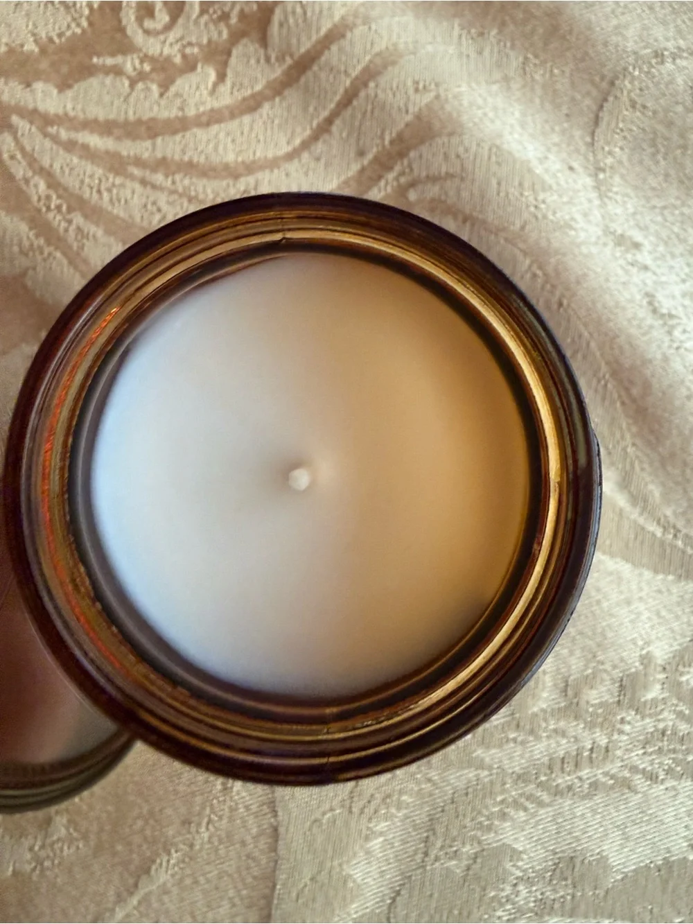 Outlaw Vanilla Candle - Amber Glass with Gold Lid and Western Pin Set